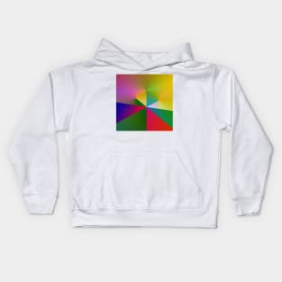 colorful texture design Kids Hoodie